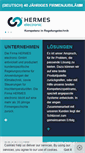 Mobile Screenshot of hermes-electronic.de